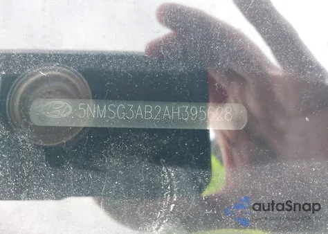 2010 Hyundai Santa Fe Gls из США, поврежденный, VIN 5NMSG3AB2AH395628